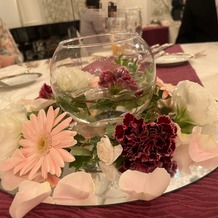 ホテルモントレ大阪の画像｜ゲストテーブル装花