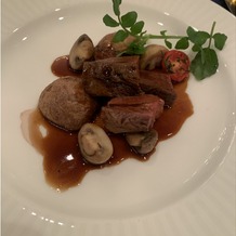 ホテルモントレ大阪の画像｜メインのお肉が絶品でした。
料理で満足できます！