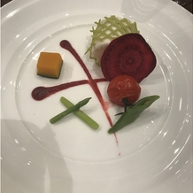 ホテルモントレ グラスミア大阪の画像｜前菜サラダ