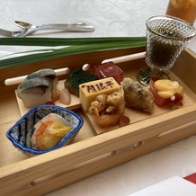 ホテルモントレ グラスミア大阪の画像｜試食の前菜です（和）