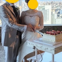 ホテルモントレ グラスミア大阪の画像｜ケーキ入刀
