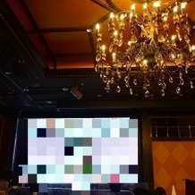 ホテルモントレ京都の画像｜披露宴会場スクリーン