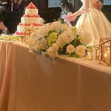 ホテルモントレ京都の画像｜ケーキ、装花