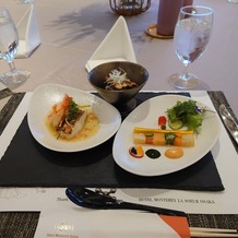 ホテルモントレ ラ・スール大阪の画像｜料理例　前菜　魚料理　お茶漬け