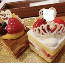 ホテルモントレ ラ・スール大阪の画像｜試食したケーキ