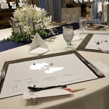ホテルモントレ ラ・スール大阪の画像｜試食会　同じ日に見学されていた
3組と一緒でした。
テーブルは1テーブルずつで離れていました。