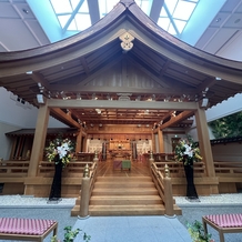 ホテルモントレ仙台の画像｜ホテル内にある神殿
とっても大きい！