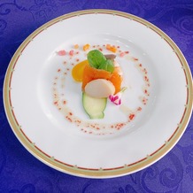 ホテルモントレ仙台の画像｜前菜。きれいな盛り付け、上品なソースの味でした。