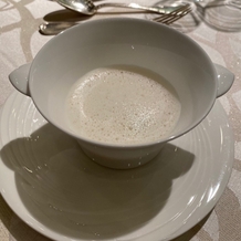 シェラトン・グランデ・トーキョーベイ・ホテルの画像｜スープ　旬の食材や千葉県産の食材を使っていて良かったです
