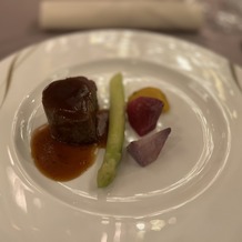 シェラトン・グランデ・トーキョーベイ・ホテルの画像｜試食会で出た牛肉
