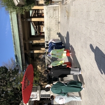 東郷神社／東郷記念館の画像｜挙式会場へ行くまでの道中