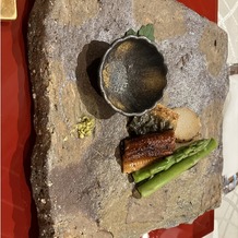 東郷神社／東郷記念館の画像｜試食会のお料理。コース料理にも同じメニューが出ます！