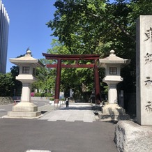 東郷神社／東郷記念館の画像｜東郷神社入り口です。