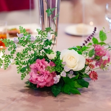 ヨコハマ グランド インターコンチネンタル ホテルの画像｜テーブル装花