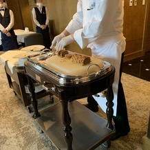 ヨコハマ グランド インターコンチネンタル ホテルの画像｜式当日もその場でメイン料理を作ってくれるそうです