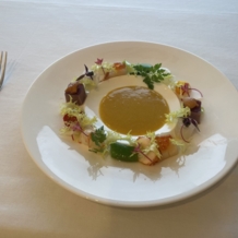 ヨコハマ グランド インターコンチネンタル ホテルの画像｜前菜
見た目も綺麗でオマール海老が美味しかったです。