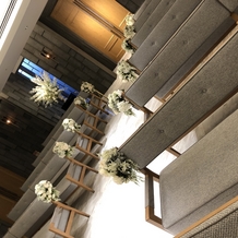 スイスホテル南海大阪の画像｜前から見た参列者の席