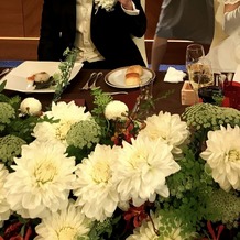 スイスホテル南海大阪の画像｜新郎新婦のテーブル