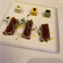 スイスホテル南海大阪の画像｜マグロのソテーと野菜のムース