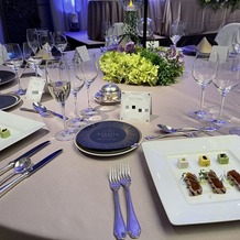スイスホテル南海大阪の画像｜料理テーブル