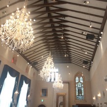 那須高原ミッシェルガーデンコートの画像｜天井の梁の素晴らしさ。
