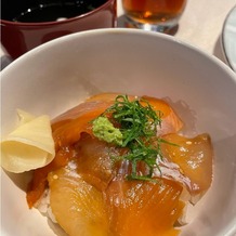 ＴＨＥ ＧＡＲＤＥＮ ＤＩＮＩＮＧ 弓絃葉の画像｜実家のお魚を使っていただいたメニュー