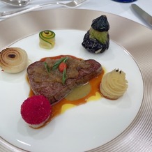 名古屋マリオットアソシアホテルの画像｜お肉の付け合わせも美味しかったです。