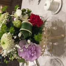 ベルヴィ宇都宮の画像｜テーブルにあった装花です。とても素敵でした。