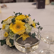 SHOHAKUEN HOTEL（松柏園ホテル）の画像｜テーブル上の花飾り