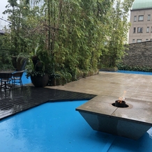 オリエンタルホテル 神戸・旧居留地の画像｜会場真ん中にあるお庭