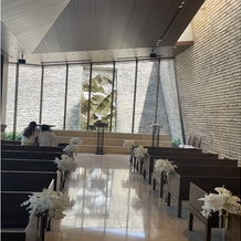 オリエンタルホテル 神戸・旧居留地の画像｜チャペルが本当に素敵でした！落ち着いた雰囲気。光の差し込み方がとても好きでした。