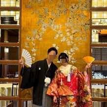 オリエンタルホテル 神戸・旧居留地の画像｜金屏風のある、和洋折衷の会場