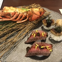 THE KAWABUN NAGOYAの画像｜フォアグラ寿司、オマール海老の雲丹味噌焼き