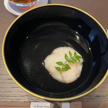 THE KAWABUN NAGOYAの画像｜試食1
海老しんじょうと河文の出汁