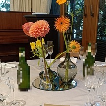 THE KAWABUN NAGOYAの画像｜テーブル装花