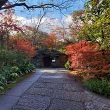 ザ ソウドウ ヒガシヤマ キョウト(THE SODOH HIGASHIYAMA KYOTO)の画像｜敷地内(12月頃)