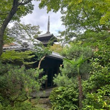 ザ ソウドウ ヒガシヤマ キョウト(THE SODOH HIGASHIYAMA KYOTO)の画像｜五重塔の見える会場です