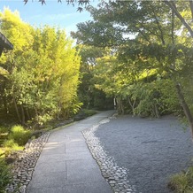 ザ ソウドウ ヒガシヤマ キョウト(THE SODOH HIGASHIYAMA KYOTO)の画像｜庭が緑いっぱいでした