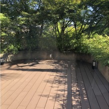 ザ ソウドウ ヒガシヤマ キョウト(THE SODOH HIGASHIYAMA KYOTO)の画像｜会場（2階）
バルコニー。数人が外に出られるスペースがあります。