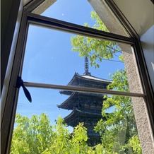 ザ ソウドウ ヒガシヤマ キョウト(THE SODOH HIGASHIYAMA KYOTO)の画像｜窓からの五重塔