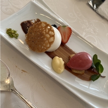 プレミアホテル-TSUBAKI-札幌の画像｜ホワイトチョコのムースがとても美味しかったです。