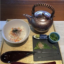 川原町倶楽部　ラ・ルーナ　ピエーナの画像｜鯛茶漬け