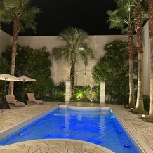 The Palm Garden（ザ・パームガーデン）の画像｜披露宴会場にあるプールです。どちらの会場にもプールあります。