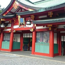 日枝神社結婚式場（日枝あかさか）の画像｜神社入口