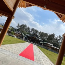 迎賓館ＴＯＫＩＷＡ／新潟縣護國神社の画像｜赤いカーペットが素敵