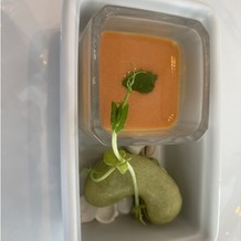 OCEAN&amp;amp;RESORT MARIZON（オーシャン＆リゾート　マリゾン）の画像｜前菜のえんどう豆を使った料理です。
1番美味しかったです。