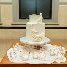 旧逓信省別館（きゅうていしんしょうべっかん　国登録有形文化財）の画像｜ウェディングケーキ ケーキ入刀前