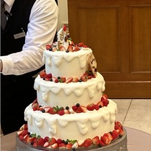 ヴィラ・グランディス　ウエディングリゾート　TOYAMAの画像｜ウエディングケーキ