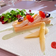 オステルリー・ド・コートダジュールの画像｜見た目も味も素晴らしいお料理。列席者から美味しかったと大好評でした！