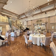 オステルリー・ド・コートダジュールの画像｜披露宴会場内